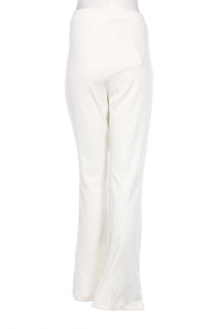 Pantaloni de femei Monki, Mărime XL, Culoare Alb, Preț 92,11 Lei