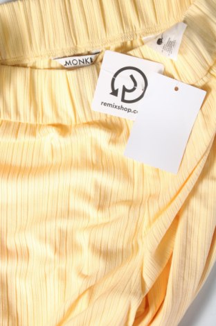 Pantaloni de femei Monki, Mărime XS, Culoare Galben, Preț 82,89 Lei