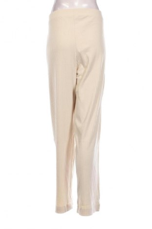 Pantaloni de femei Monki, Mărime XL, Culoare Ecru, Preț 75,53 Lei