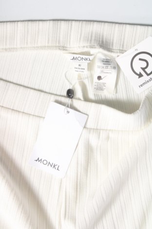 Дамски панталон Monki, Размер XL, Цвят Бял, Цена 28,00 лв.