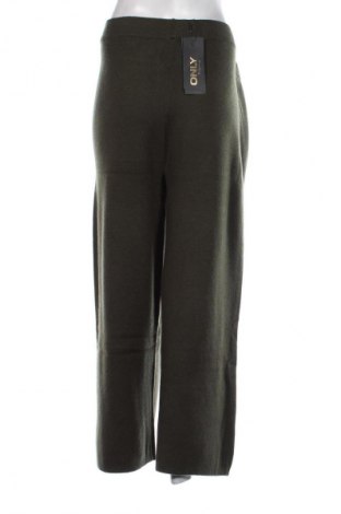 Γυναικείο παντελόνι ONLY, Μέγεθος 3XL, Χρώμα Πράσινο, Τιμή 17,58 €