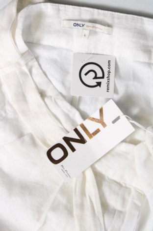 Γυναικείο παντελόνι ONLY, Μέγεθος L, Χρώμα Λευκό, Τιμή 31,96 €