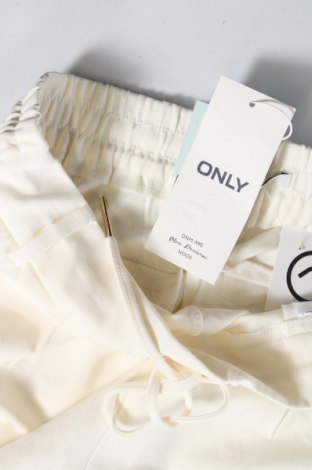 Γυναικείο παντελόνι ONLY, Μέγεθος M, Χρώμα Εκρού, Τιμή 12,78 €