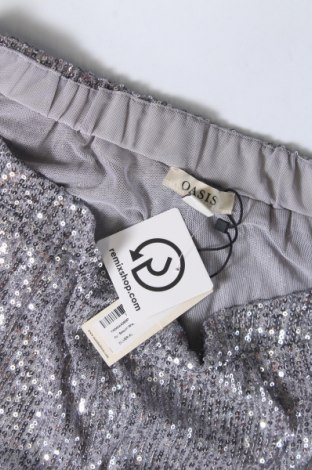 Γυναικείο παντελόνι Oasis, Μέγεθος XXL, Χρώμα Ασημί, Τιμή 47,94 €