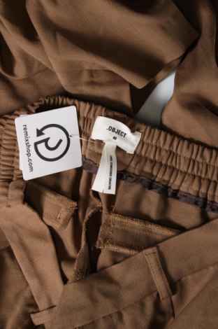 Pantaloni de femei Object, Mărime M, Culoare Bej, Preț 53,95 Lei