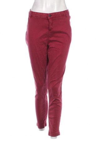 Γυναικείο παντελόνι Oltre, Μέγεθος XXL, Χρώμα Κόκκινο, Τιμή 20,87 €