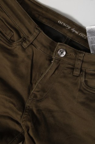 Дамски панталон Orsay, Размер S, Цвят Зелен, Цена 13,05 лв.
