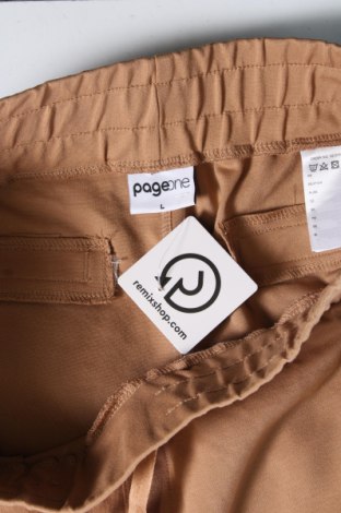 Pantaloni de femei Page One, Mărime L, Culoare Bej, Preț 42,93 Lei