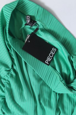 Γυναικείο παντελόνι Pieces, Μέγεθος S, Χρώμα Πράσινο, Τιμή 37,42 €