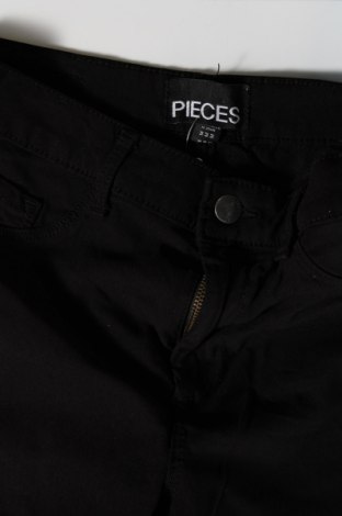 Γυναικείο παντελόνι Pieces, Μέγεθος M, Χρώμα Μαύρο, Τιμή 7,98 €