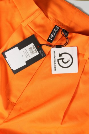 Damenhose Pieces, Größe S, Farbe Orange, Preis € 12,78