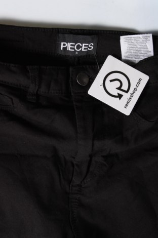 Γυναικείο παντελόνι Pieces, Μέγεθος S, Χρώμα Μαύρο, Τιμή 7,52 €
