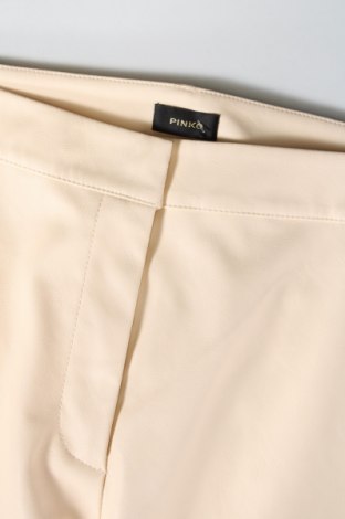 Γυναικείο παντελόνι Pinko, Μέγεθος S, Χρώμα Εκρού, Τιμή 90,31 €