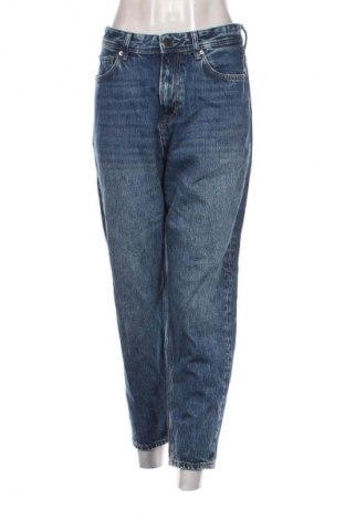Pantaloni de femei Pull&Bear, Mărime M, Culoare Albastru, Preț 47,70 Lei