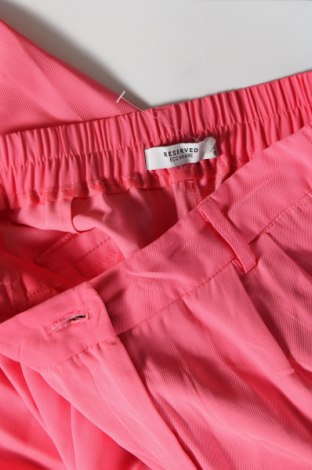 Pantaloni de femei Reserved, Mărime S, Culoare Roz, Preț 42,18 Lei