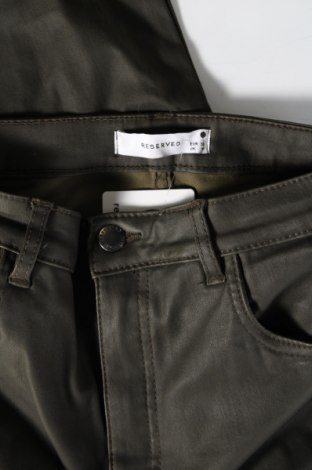 Dámské kalhoty  Reserved, Velikost M, Barva Zelená, Cena  209,00 Kč