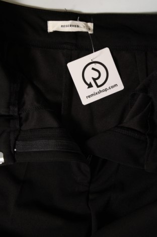 Pantaloni de femei Reserved, Mărime S, Culoare Negru, Preț 44,38 Lei