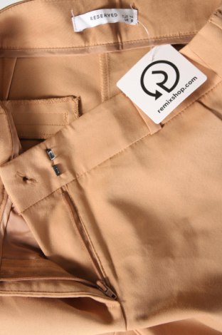 Damenhose Reserved, Größe XS, Farbe Beige, Preis € 6,49