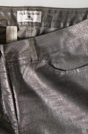 Γυναικείο παντελόνι Rick Cardona, Μέγεθος M, Χρώμα Ασημί, Τιμή 12,58 €