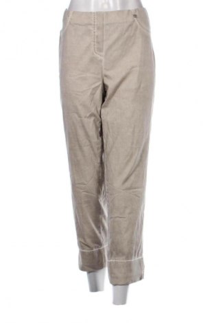 Γυναικείο παντελόνι Robell, Μέγεθος XL, Χρώμα  Μπέζ, Τιμή 11,41 €