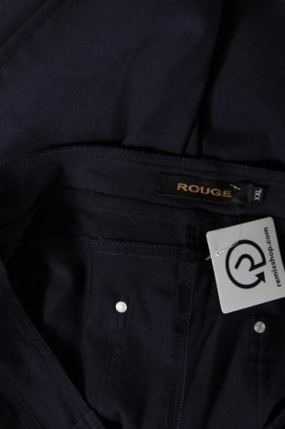 Γυναικείο παντελόνι Rouge, Μέγεθος XXL, Χρώμα Μπλέ, Τιμή 11,28 €