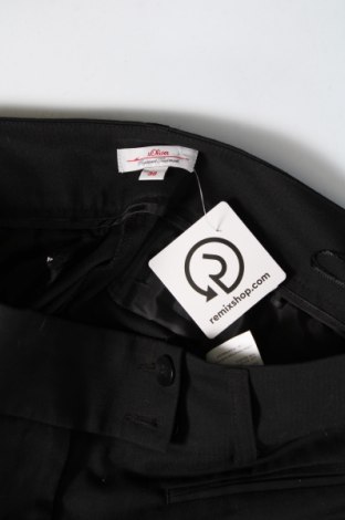 Pantaloni de femei S.Oliver, Mărime M, Culoare Negru, Preț 60,69 Lei