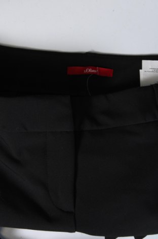 Дамски панталон S.Oliver, Размер S, Цвят Черен, Цена 18,45 лв.