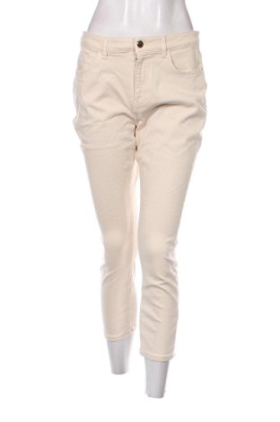 Дамски панталон S.Oliver, Размер M, Цвят Екрю, Цена 13,53 лв.