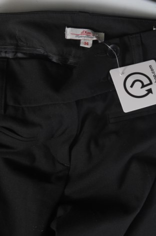 Дамски панталон S.Oliver, Размер XS, Цвят Черен, Цена 18,45 лв.