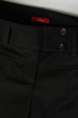 Γυναικείο παντελόνι S.Oliver, Μέγεθος XS, Χρώμα Μαύρο, Τιμή 11,41 €
