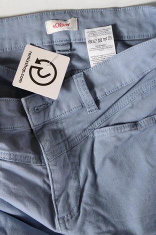 Дамски панталон S.Oliver, Размер S, Цвят Син, Цена 41,00 лв.