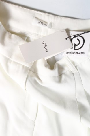 Γυναικείο παντελόνι S.Oliver, Μέγεθος S, Χρώμα Λευκό, Τιμή 23,97 €