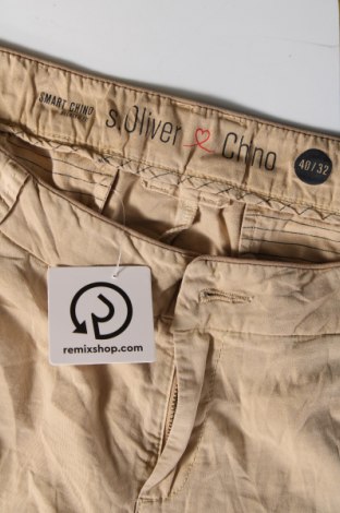 Pantaloni de femei S.Oliver, Mărime XL, Culoare Bej, Preț 67,44 Lei