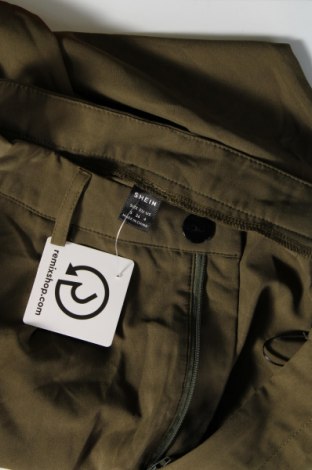 Дамски панталон SHEIN, Размер S, Цвят Зелен, Цена 7,25 лв.