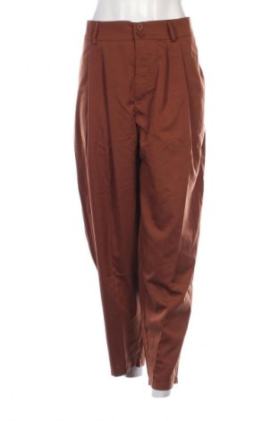 Pantaloni de femei SHEIN, Mărime XL, Culoare Maro, Preț 73,98 Lei