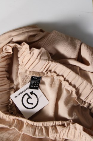 Γυναικείο παντελόνι SHEIN, Μέγεθος S, Χρώμα  Μπέζ, Τιμή 8,07 €
