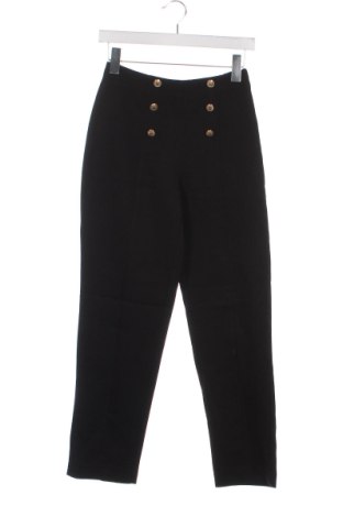 Γυναικείο παντελόνι Sinsay, Μέγεθος XS, Χρώμα Μαύρο, Τιμή 8,46 €