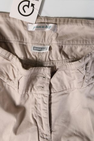 Дамски панталон Street One, Размер S, Цвят Бежов, Цена 26,65 лв.