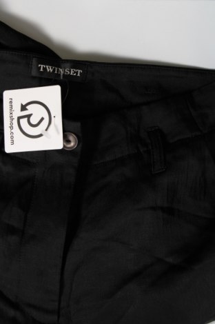 Γυναικείο παντελόνι TWINSET, Μέγεθος M, Χρώμα Μαύρο, Τιμή 45,49 €