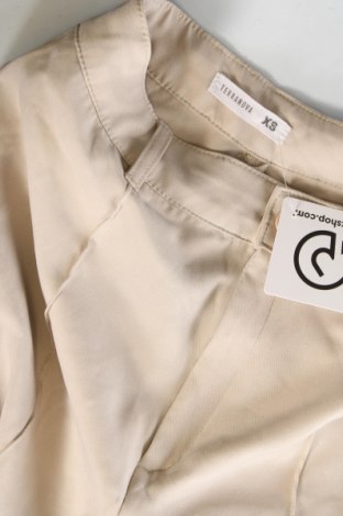 Дамски панталон Terranova, Размер XXS, Цвят Бежов, Цена 16,53 лв.