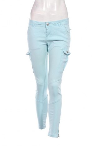 Pantaloni de femei Terranova, Mărime M, Culoare Albastru, Preț 44,40 Lei