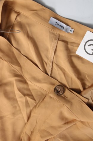 Γυναικείο παντελόνι Toi & Moi, Μέγεθος L, Χρώμα  Μπέζ, Τιμή 15,22 €