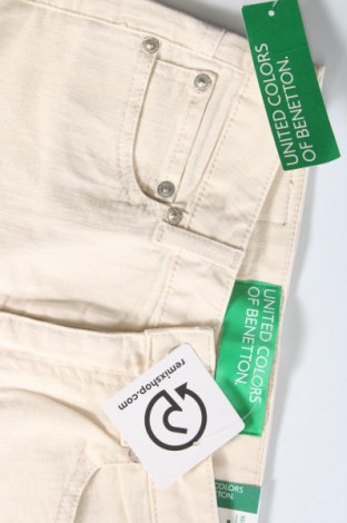 Damskie spodnie United Colors Of Benetton, Rozmiar S, Kolor Beżowy, Cena 111,55 zł