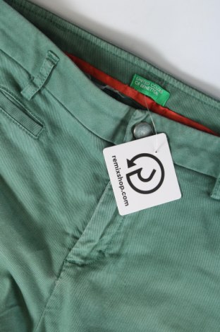 Γυναικείο παντελόνι United Colors Of Benetton, Μέγεθος XS, Χρώμα Πράσινο, Τιμή 13,63 €