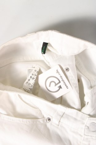 Damskie spodnie United Colors Of Benetton, Rozmiar S, Kolor Biały, Cena 63,40 zł
