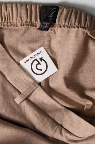 Γυναικείο παντελόνι Up 2 Fashion, Μέγεθος XL, Χρώμα  Μπέζ, Τιμή 8,97 €