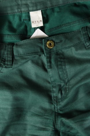 Дамски панталон VILA, Размер M, Цвят Зелен, Цена 16,20 лв.
