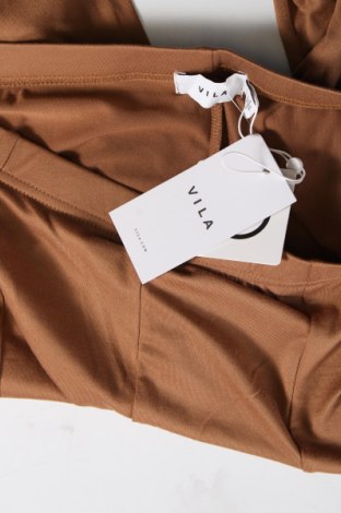 Дамски панталон VILA, Размер XL, Цвят Бежов, Цена 140,50 лв.