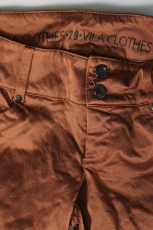 Дамски панталон VILA, Размер M, Цвят Кафяв, Цена 12,15 лв.