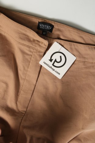 Pantaloni de femei Viventy by Bernd Berger, Mărime L, Culoare Bej, Preț 47,70 Lei